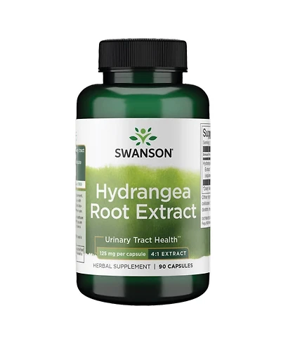 Swanson Hydrangea Root Extract Herbal Supplement Promoting Traditional Urinary Tract Health May Support Prostate Health for Men (90 Capsules)