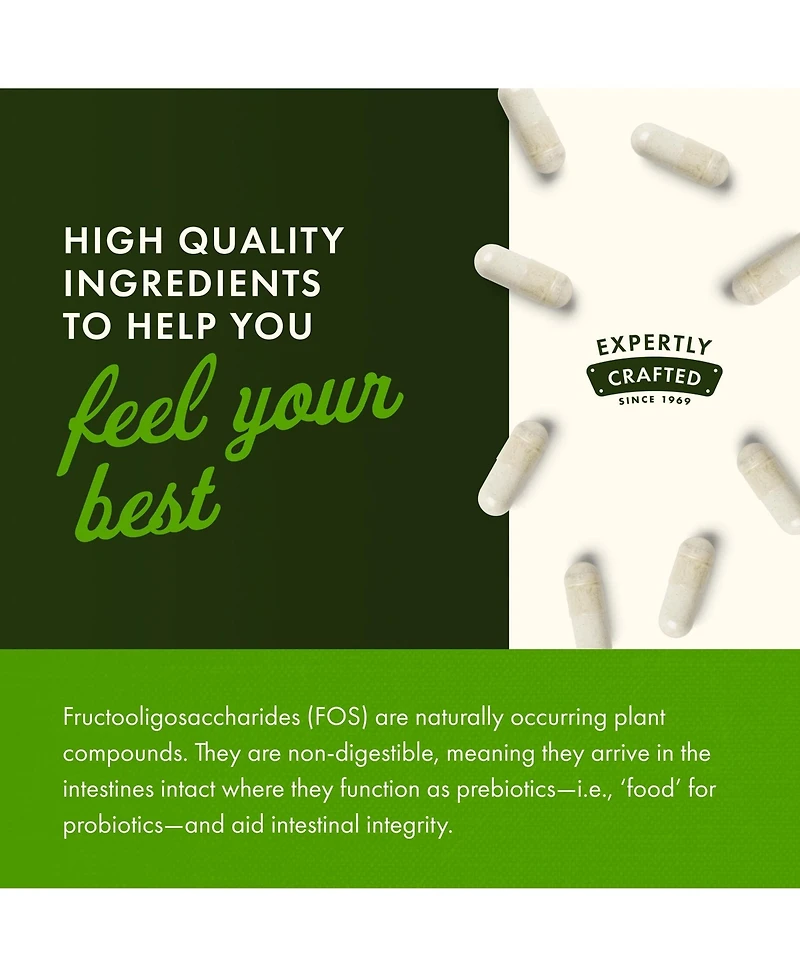 Swanson Dr. Stephen Langer's Formula Probiotic w/ Fos Prebiotic, 16 Strains, Digestive Support, 3.2 Billion Cfu per Capsule, 60 Veggie Capsules