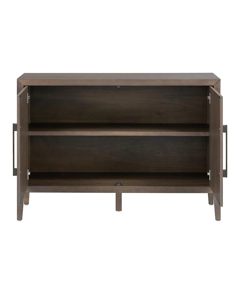 Streamdale Furniture Farmhouse Sideboard with Pine Veneer, 2 Doors