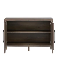 Streamdale Furniture Farmhouse Sideboard with Pine Veneer, 2 Doors