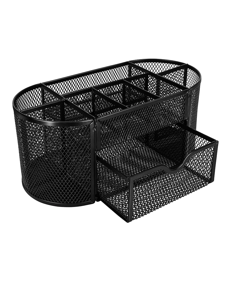 Gnuadz Mesh Desk Organizer Pen Holder Drawer Storage