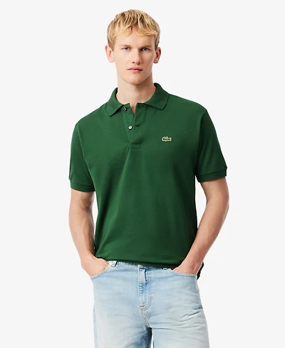 Lacoste Men's L.12.12 Classic-Fit Short-Sleeve Pique Polo Shirt