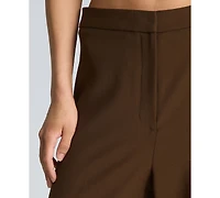 Kenneth Cole Women's High-Rise Side Piping Pants