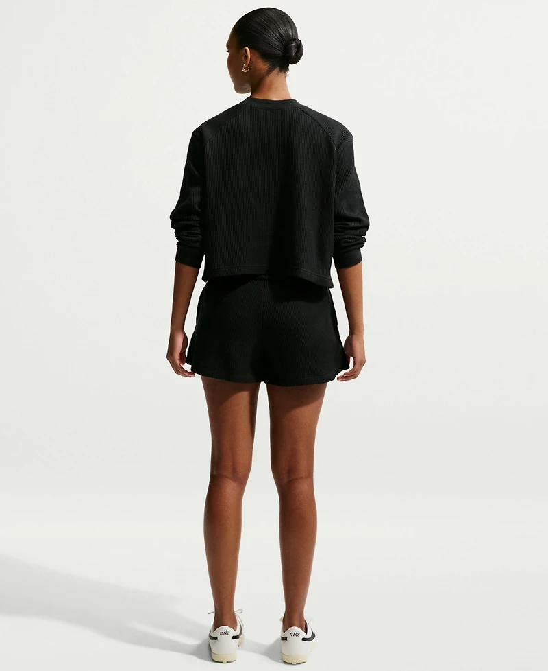 Nike Sportswear Chill Waffle Women's Loose Mid-Rise Shorts