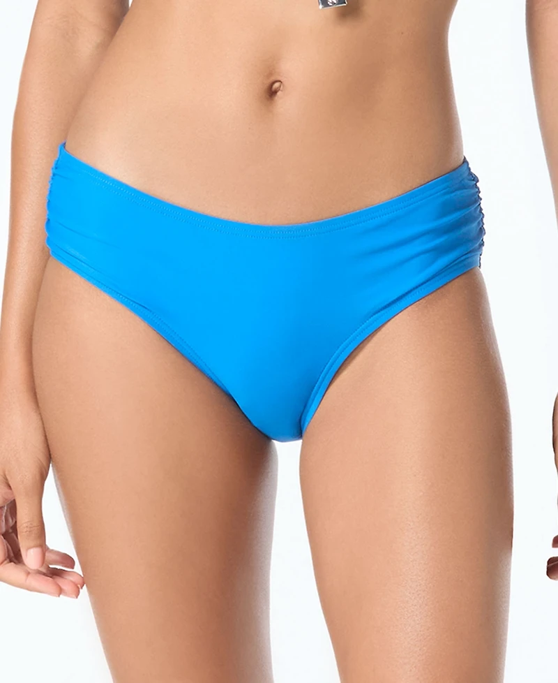 Michael Kors Shirred Bikini Bottoms