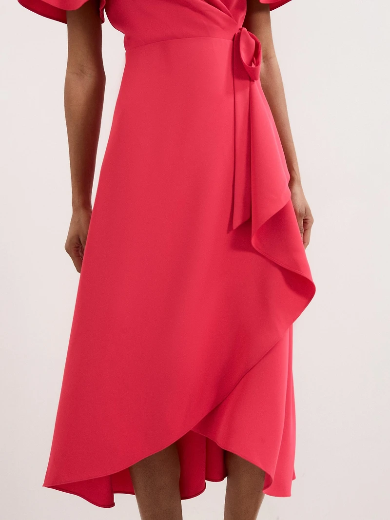 Phase Eight Women's Julissa Short Sleeve Wrap Midi Dress