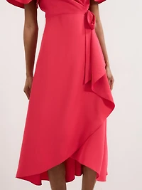 Phase Eight Women's Julissa Short Sleeve Wrap Midi Dress