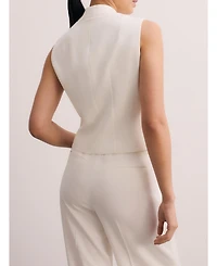 The Fold Women's Romney Clever Crepe Waistcoat