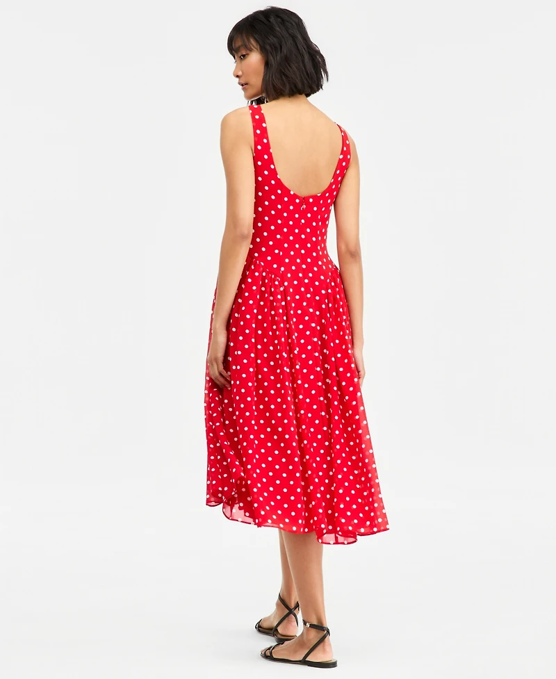 On 34th Women's Drop-Waist Midi Dress, Macy's Exclusive
