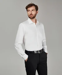 Alfani Men's No Iron Formal Solid Dress Shirt, Macy's Exclusive