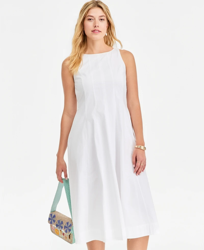 On 34th Women's Seamed Boatneck Midi Dress, Macy's Exclusive