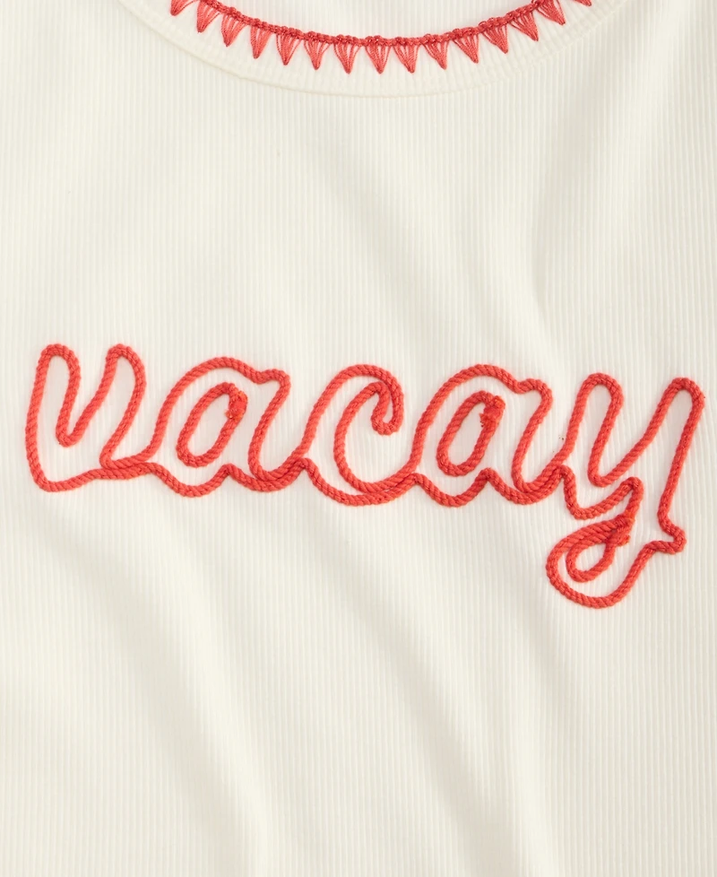 On 34th Women's Short-Sleeve Vacay Graphic T-Shirt, Macy's Exclusive