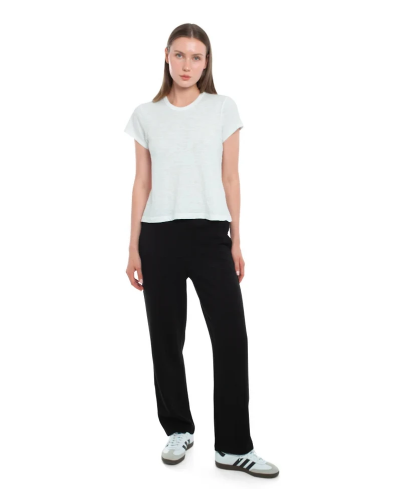 Wilt Clothing Women's Elastic Waist Relaxed Pant