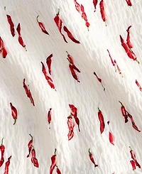 On 34th Women's Printed Linen-Blend Smocked Tank, Macy's Exclusive