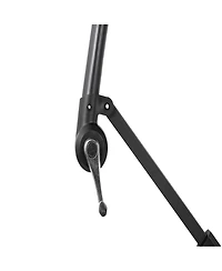 Clihome 10ft Offset Hanging Market Patio Umbrella