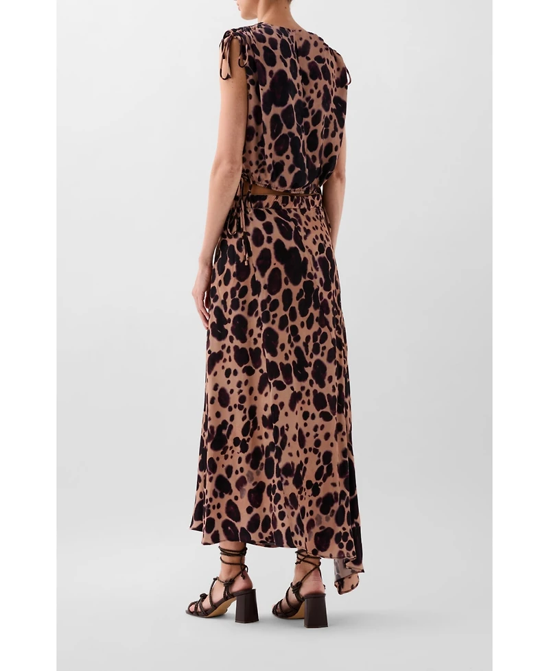 Scalpers Women's Paleleo Print Skirt