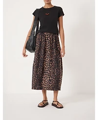 Hush Women's Liddie Air Flow Barrel Midi Skirt