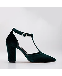 Forever & Always Women's Shoes Angelique Velvet High Heels