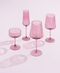 JoyJolt Sidney Stemware Entertaining Glasses, Set of 16