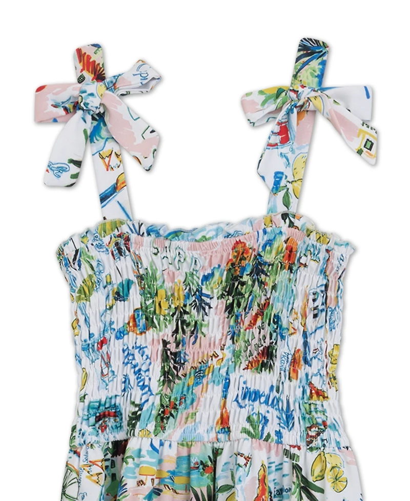 Speechless Girls' 7-16 Smocked Bodice Dress