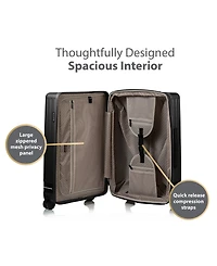 Champs 3-Piece Fresh Ii Hardside Luggage Set