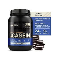Optimum Nutrition Gold Standard Micellar Casein Protein, Cookies and Cream, 1.81lb