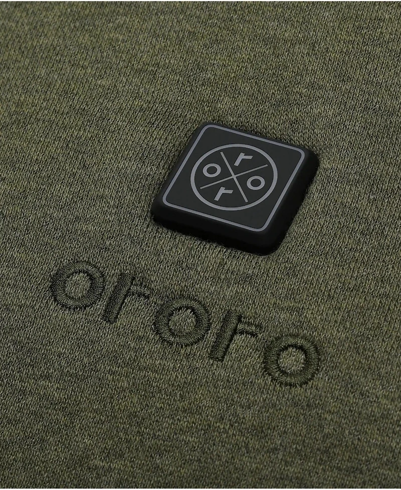 ororo Men's 4-Zone Heated Fleece Jacket