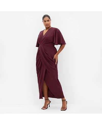 City Chic Women's Braelynn Maxi Dress