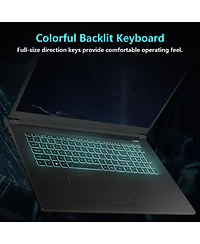 Thunderobot Storm Traditional Laptop Intel Core i7 16GB Ram Nvidia GeForce Rtx 4050 1TB Ssd Storage Windows 11 Home 144Hz