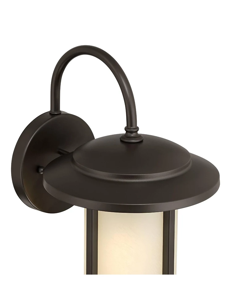 John Timberland Cressona 15 1/2" High Oil-Rubbed Bronze Outdoor Wall Light
