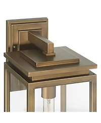 Possini Euro Design Possini Euro Atkins 18" High Die Cast Brass Outdoor Light