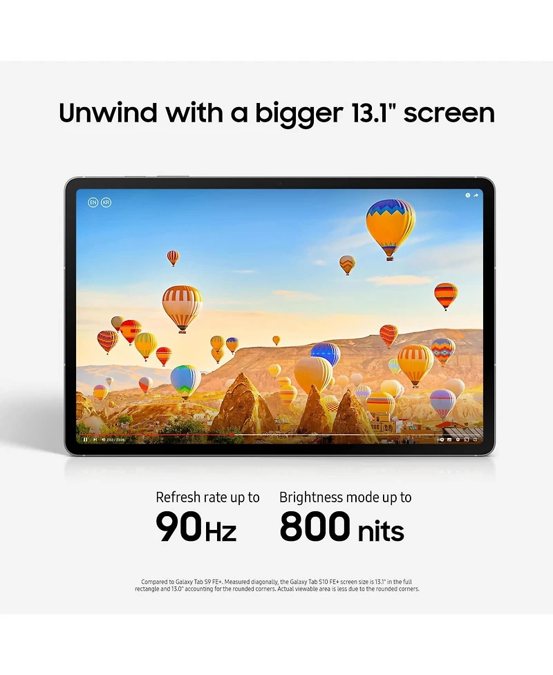 Samsung Galaxy Tab S10 Fe+ 13.1" Tablet, 128 Gb- Sm-X620NZSAXAR