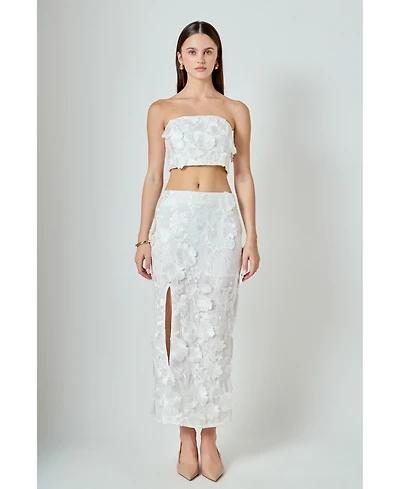 endless rose Women's Floral Embroidered Set