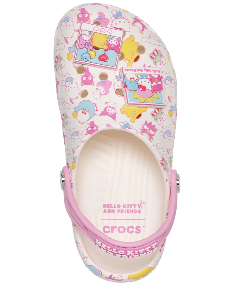 Crocs x Hello Kitty Little Girls Classic Clogs from Finish Line