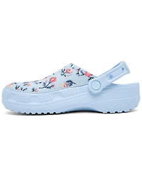 Crocs Women's Classic Crafted Floral Clogs from Finish Line