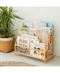 Momiji Elena Handcrafted Rattan Montessori Kids Bookshelf