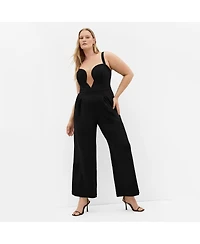 City Chic Women's Flaunt It Jumpsuit