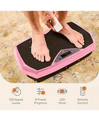 Lifepro Vibration Plate Exercise Machine with Magnetic Acupoints – Full Body Vibration Platform Lymphatic Drainage Massager