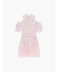 Needle & Thread Women's Dandelion Ditsy Halter-neck Mini Dress