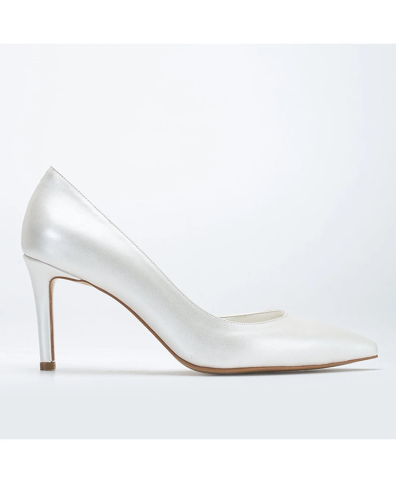 Forever & Always Shoes Women's Bard Bridal Stiletto Pump