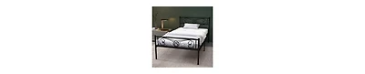 Homfan Bed Frame with Adjustable Headboard