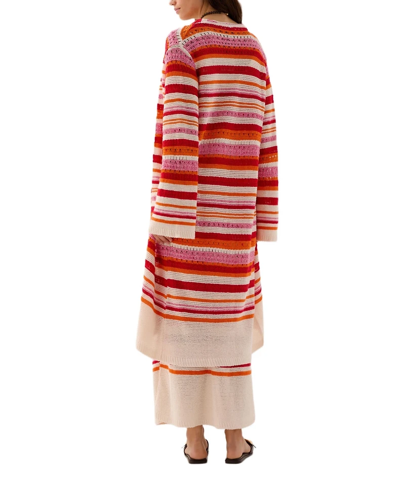 Scalpers Women's Crochet Summer Cardigan