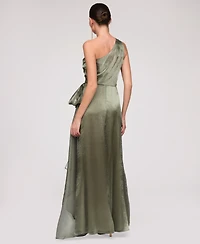 Js Collections Women's Metallic One-Shoulder Dress