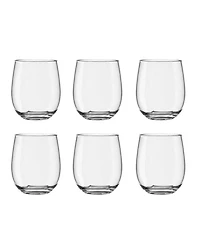 Abode Homewares Montana Tritan Stemless, 18 Oz.,Tritan Acrylic,Set Of 6