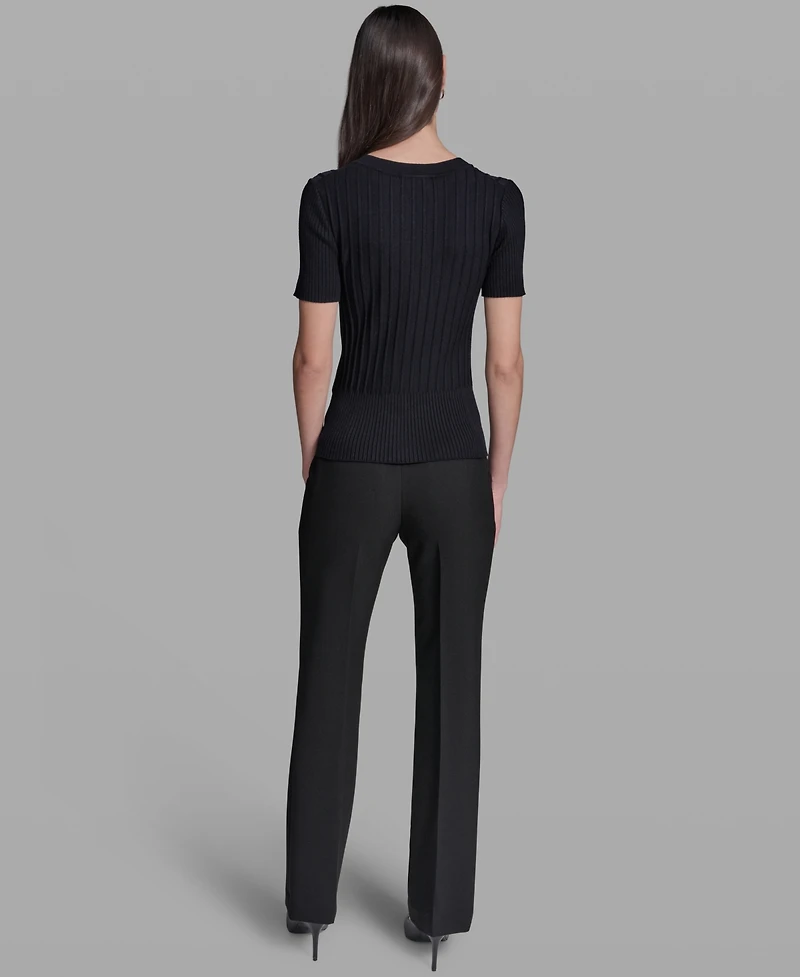 Karl Lagerfeld Paris Women's Crew Neck Sweater