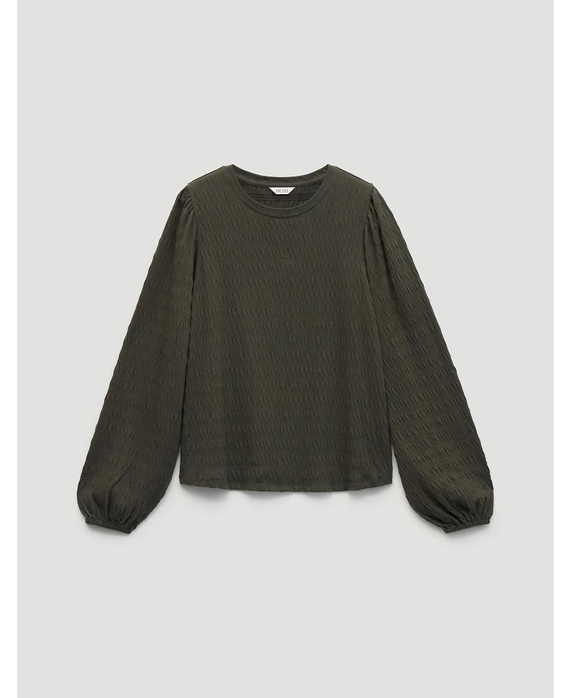 Hush Women's Thalia Seersucker Jersey Top