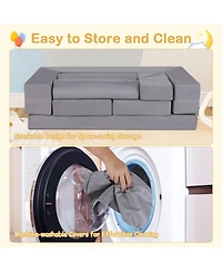 Gouun 9-Piece Foam Climb and Crawl Playset for Toddlers