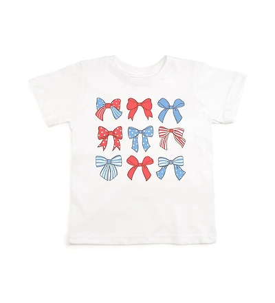 Sweet Wink Big Girls Patriotic Cutie Short Sleeve T-Shirt