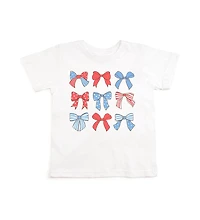 Sweet Wink Big Girls Patriotic Cutie Short Sleeve T-Shirt