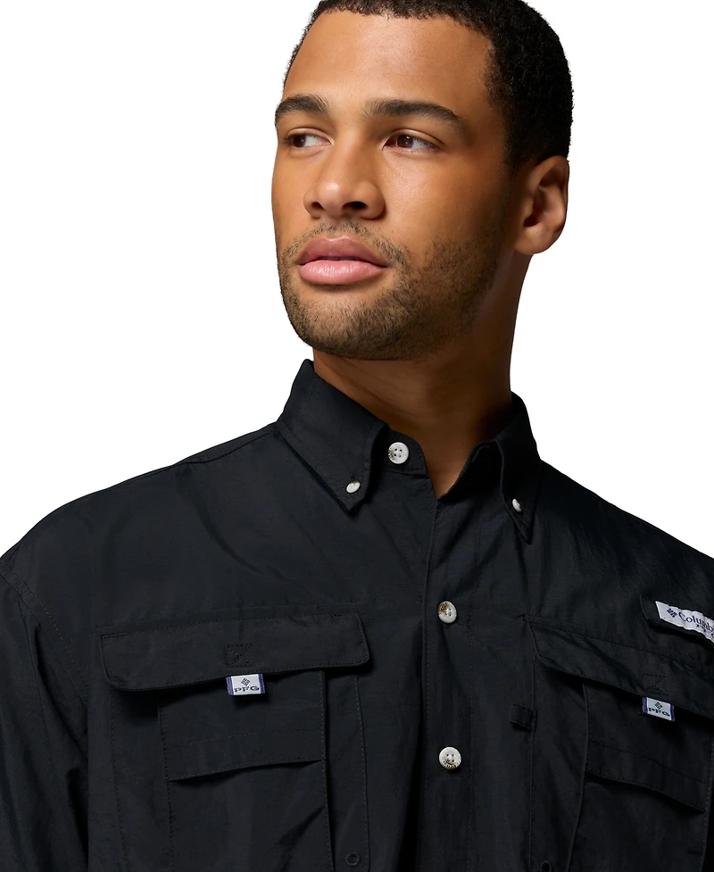 Columbia Pfg Men's Bahama Ii Upf-50 Quick Dry Shirt